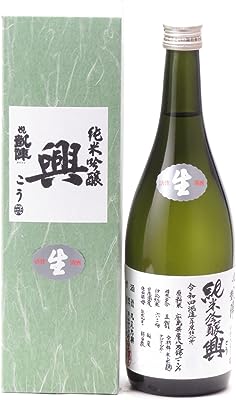 悦凱陣  純米吟醸 興 うすにごり 生酒のボトル