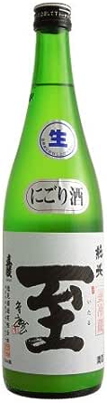 真稜 至 純米にごり酒生酒のボトル