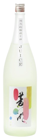 菱湖 純米吟醸 JUICE生のボトル